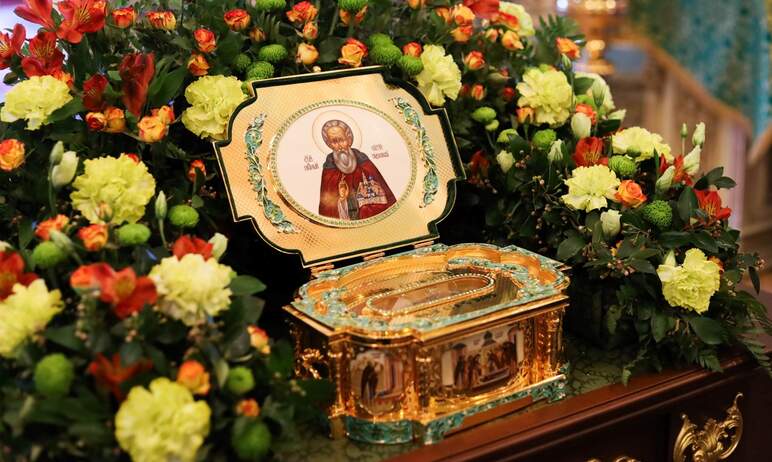 В Лиду доставят ковчег с частицей мощей преподобного Сергия Радонежского