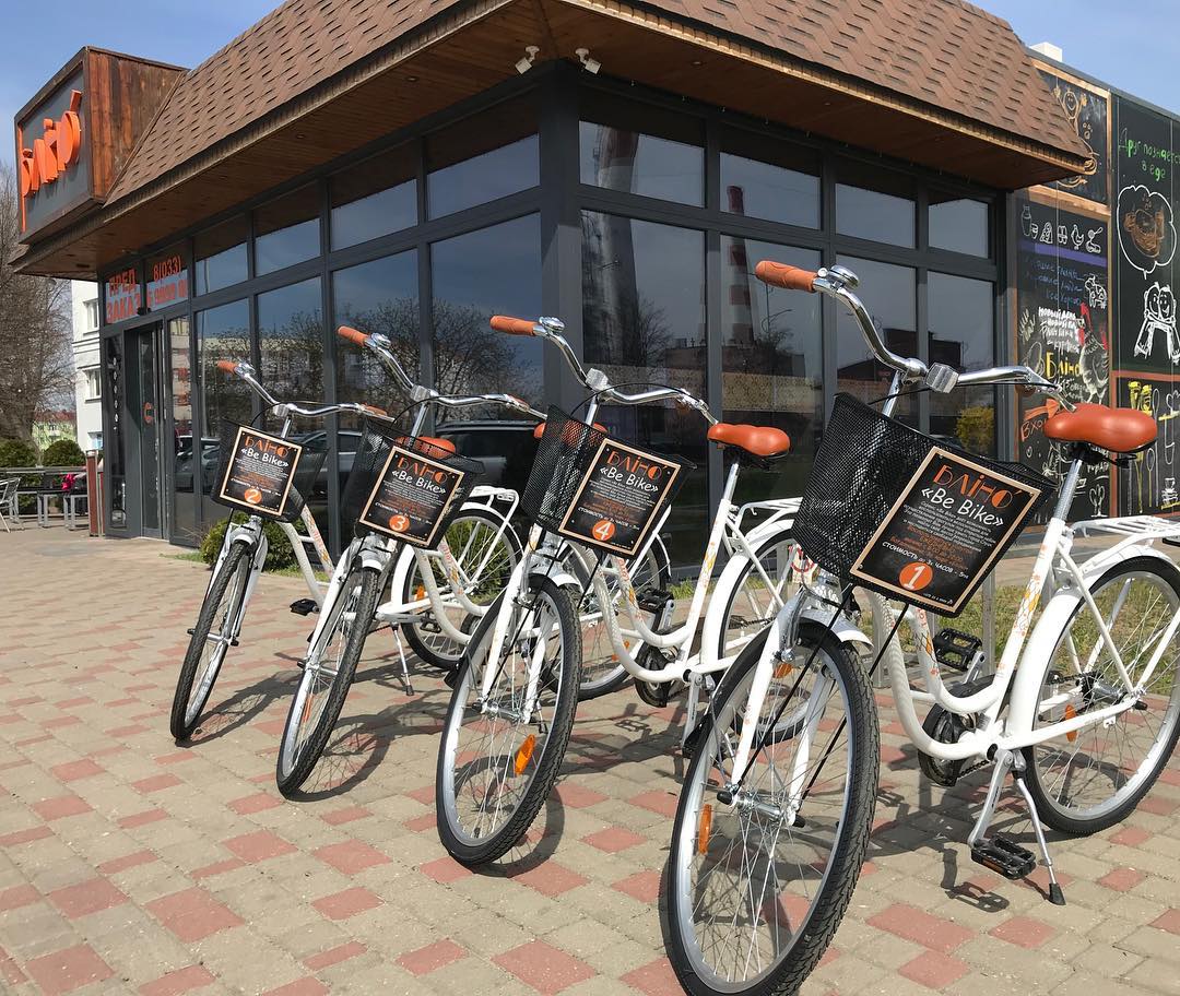 «Блiно» запускает услугу “BeBike”: Велосипед в аренду